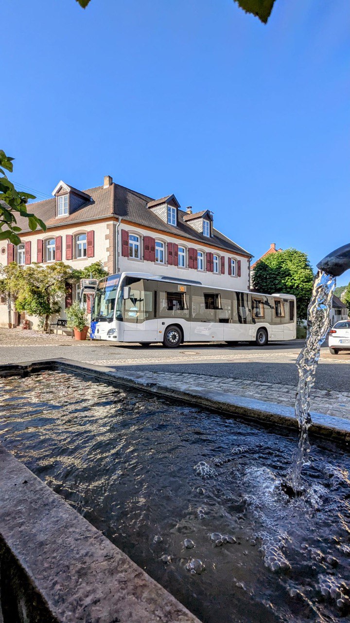 Bus in der Stadt